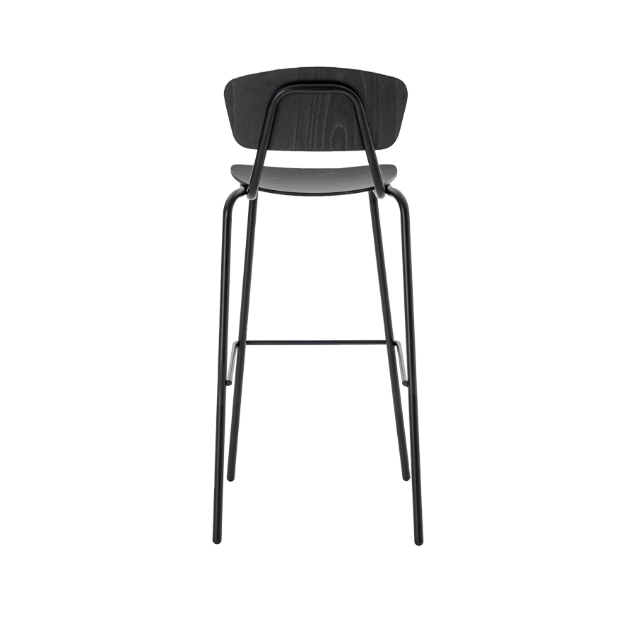 MARA SIMPLE STOOL VITI NERE 105 03